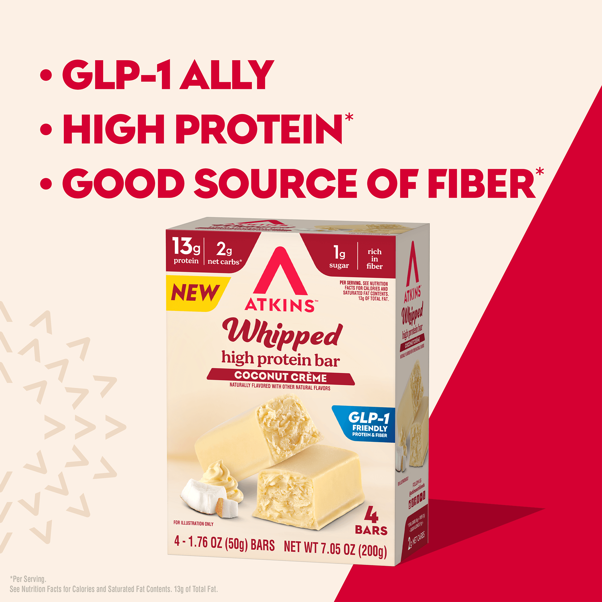 Coconut Cream Whipped High Protein Bar - Image 3