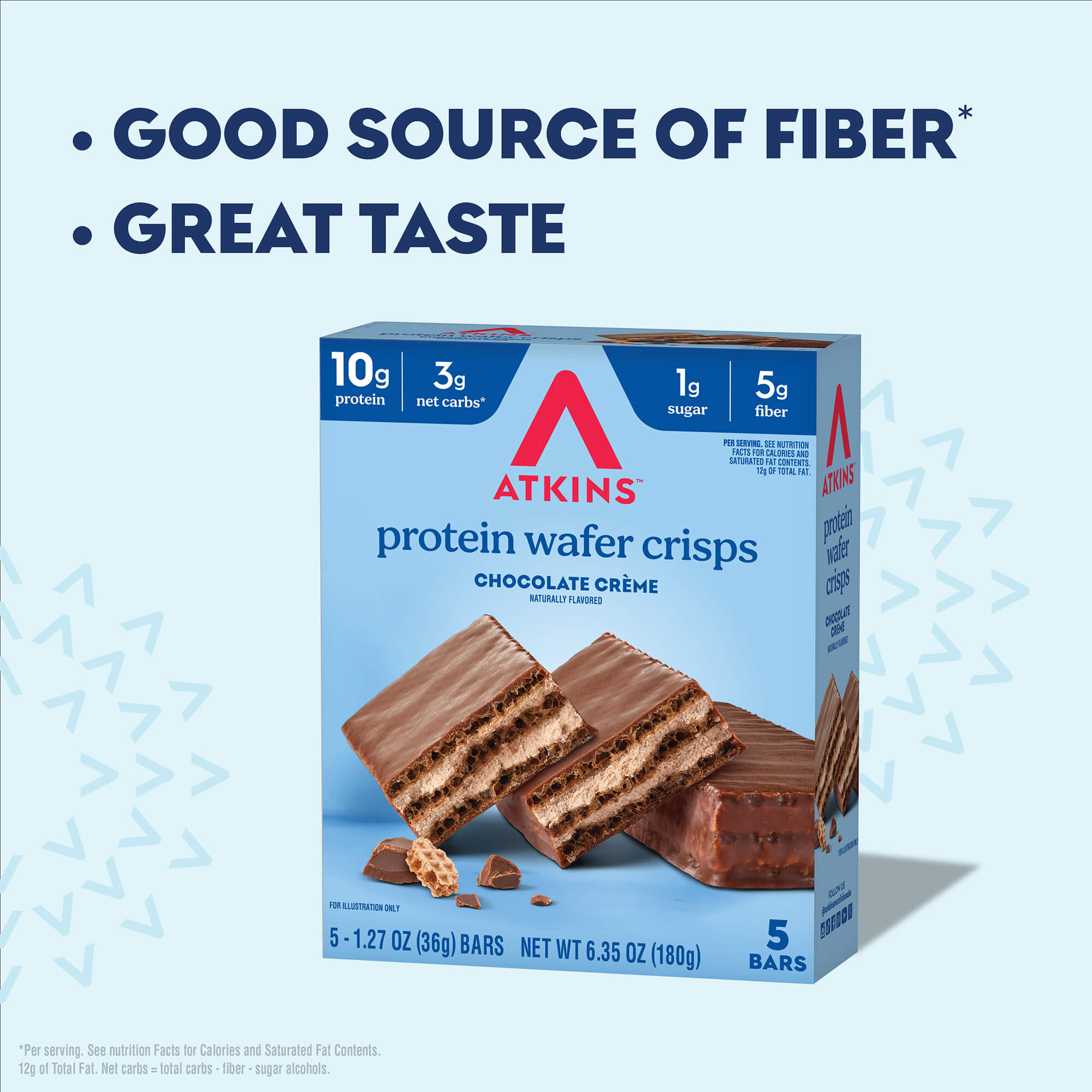 Chocolate Cr??me Protein Wafer Crisps - Image 4