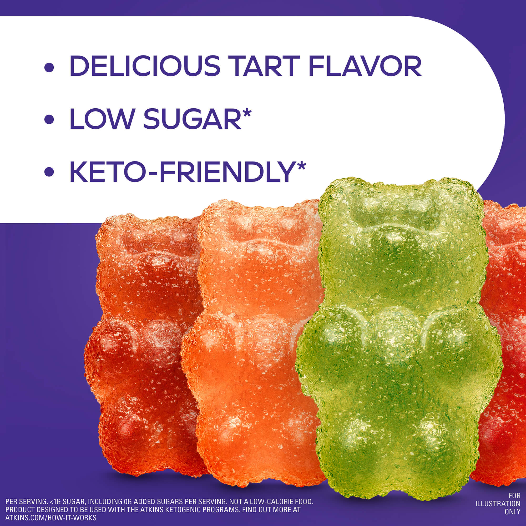 Endulge Sour Gummy Bears - Image 3